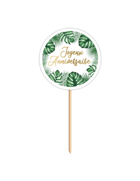 60 déco de table anniversaire tropical