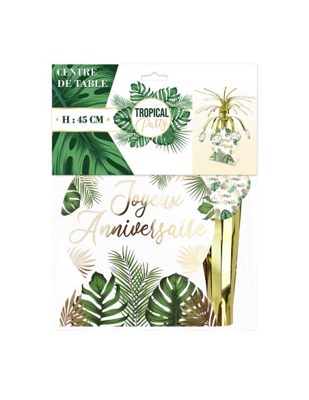 12 pics déco anniversaire tropical