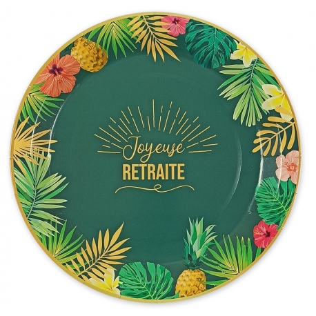 10 assiettes Retraite