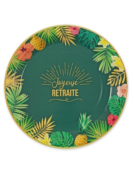 10 assiettes Retraite