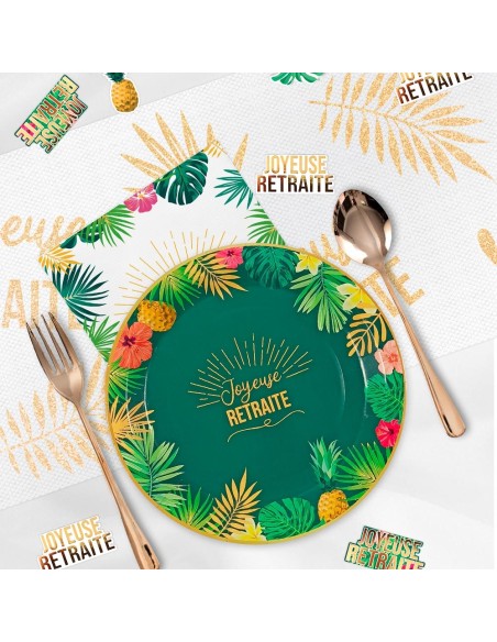 10 assiettes Retraite