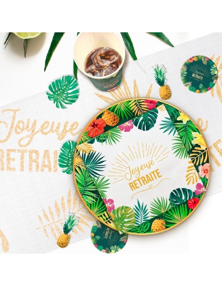 20 serviettes Retraite