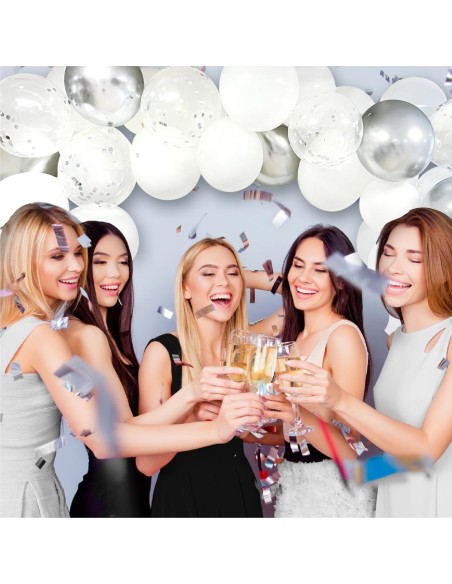 Kit arche à ballons rose doré