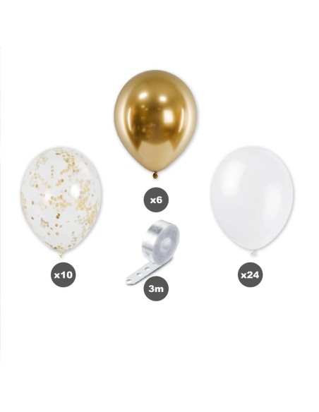 Kit arche à ballons multicolores