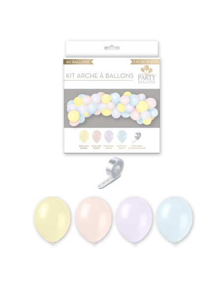 Kit arche à ballons doré champagne