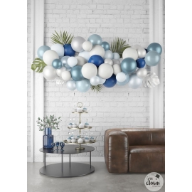 Kit 50 ballons ballons argent