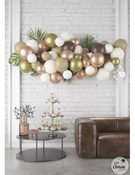 Kit 50 ballons ballons bleu