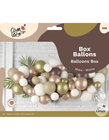 Kit 50 ballons ballons bleu