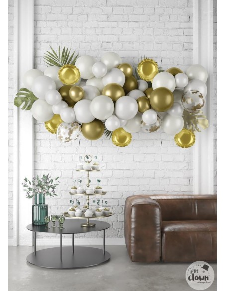 Kit 50 ballons ballons moka