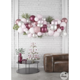 Kit 50 ballons ballons rose