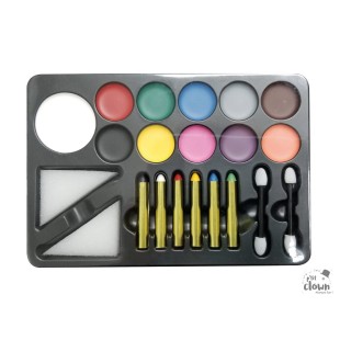 Palette de maquillage - fards gras - 6 couleurs