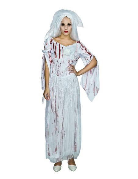 Zombie en chemise de nuit - Déguisement halloween