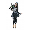 Squelette femme - Déguisement halloween