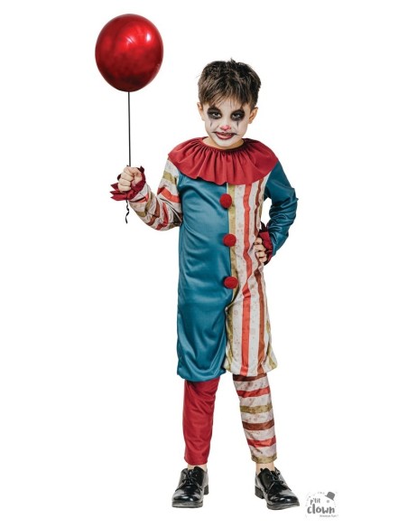Clown vintage fille - Déguisement halloween