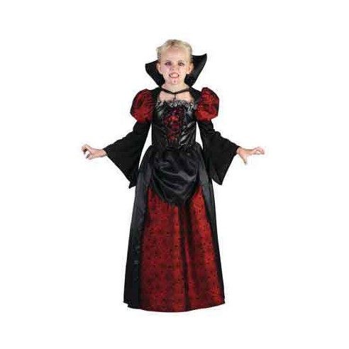 Sorcière noire et orange - Déguisement halloween