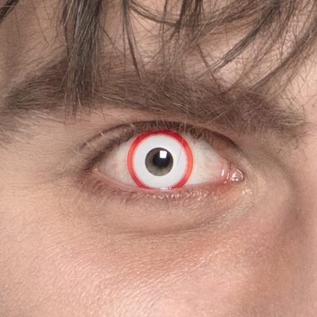 Lentilles yeux injectés de sang - 1 semaine