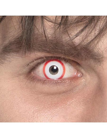Lentilles yeux injectés de sang - 1 semaine
