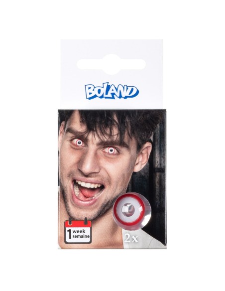 Lentilles yeux injectés de sang - 1 semaine