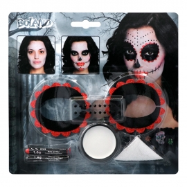 Kit de maquillage tête de mort
