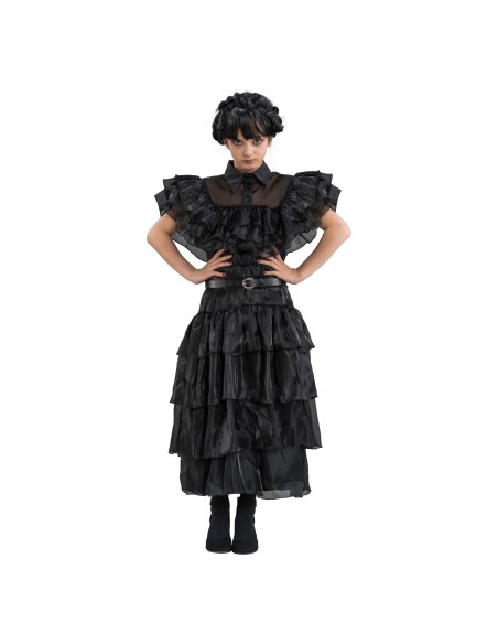 Déguisement Enfant Mercredi Robe à motif