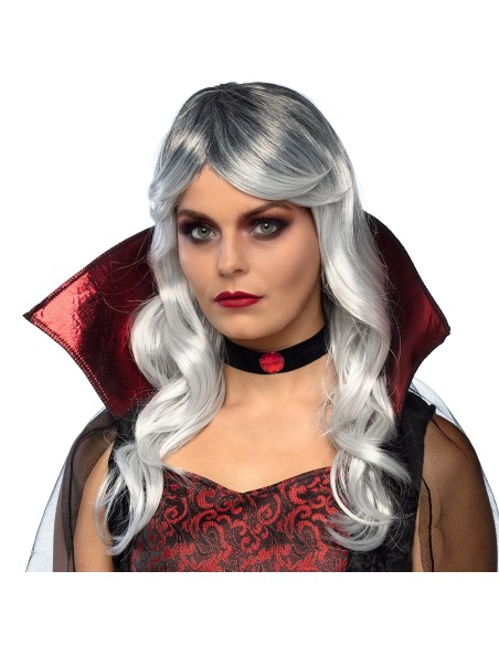 Perruque oreilles de chat blanc