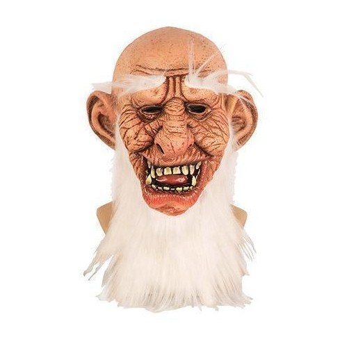 Masque latex zombie avec chapeau