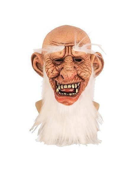 Masque latex zombie avec chapeau