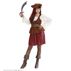 Déguisement capitaine des pirates femme
