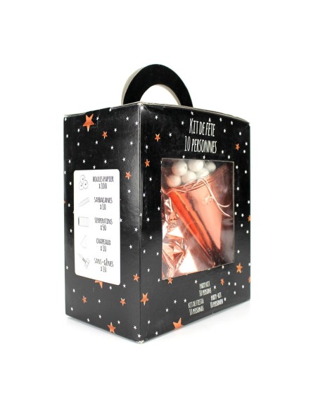 Chapeaux metallisés x25