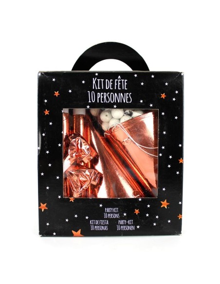 Chapeaux metallisés x25