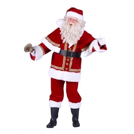 Costume Pere Noel européen super luxe