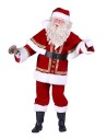 Costume Pere Noel européen super luxe
