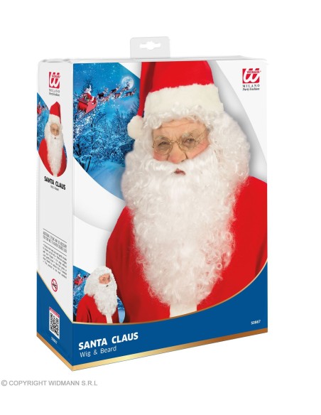 Perruque + Barbe - Père Noël 1