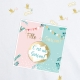 Pack 16 Stickers T-Shirt Gender Reveal