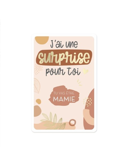  Carte A Gratter Annonce "Papy"