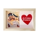 Cadre photo "Je t'aime d'amour"