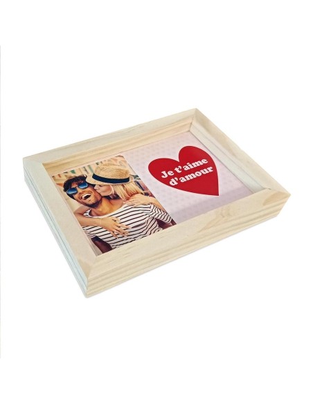 Cadre photo "Je t'aime d'amour"