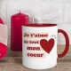 Mug "Viens on s'aime"