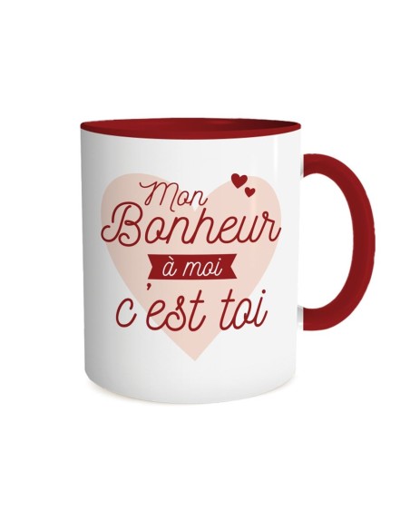 Mug "Je t'aime de tout mon coeur"