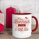 Mug "Je t'aime de tout mon coeur"