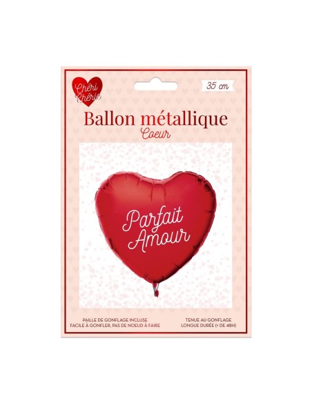 6 ballons coeur Sainty Valentin