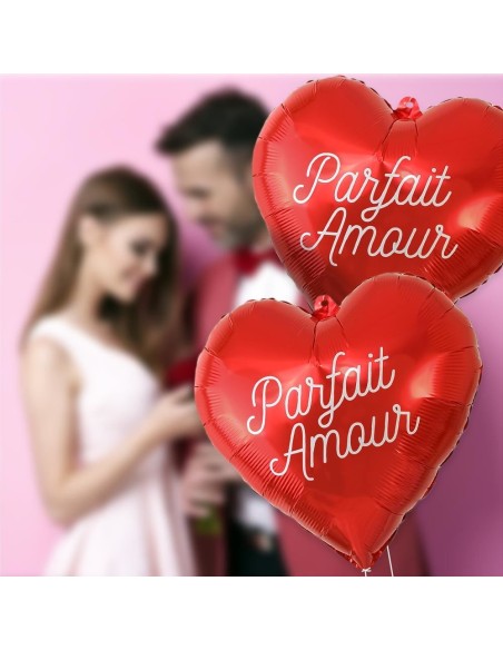 6 ballons coeur Sainty Valentin