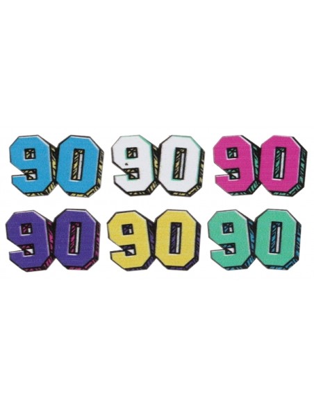 Confettis de table 80's x10