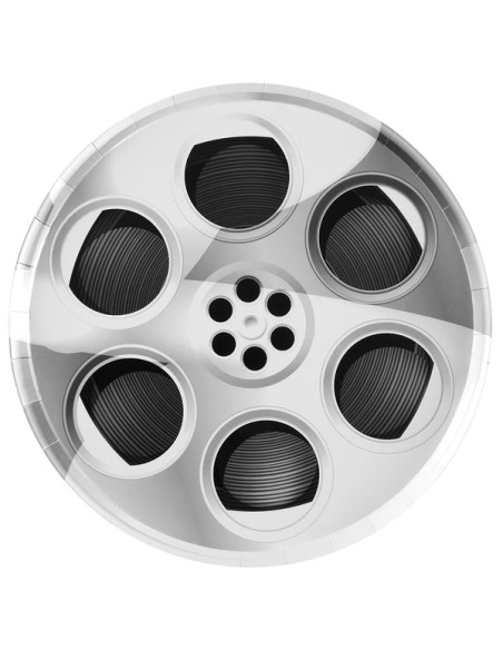 Asiettes Hollywood x10