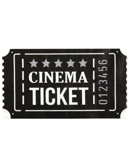 Serviettes Hollywood x20