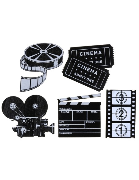 Confettis de table Hollywood x50