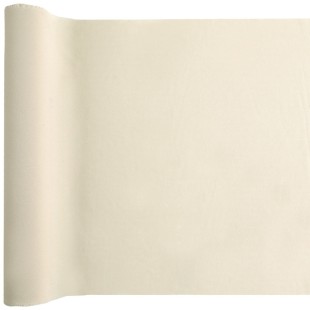 Chemin de table intissé blanc 2