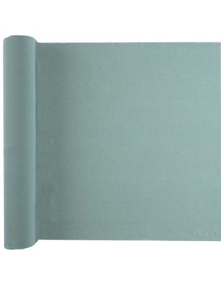 Chemin de table intissé bleu ciel