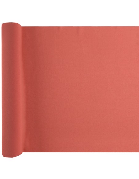 Chemin de table intissé rouge