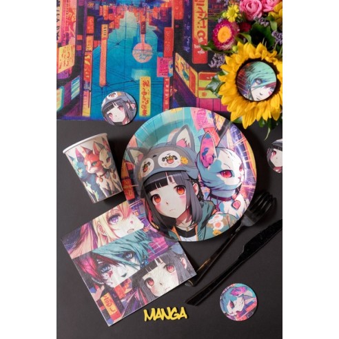 Assiettes P'tite fée x10